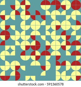 geometric seamless pattern design