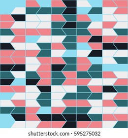 Geometric seamless pattern design