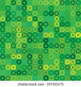 geometric seamless pattern design