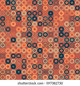 Geometric seamless pattern design