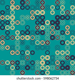 geometric seamless pattern design