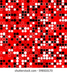 Geometric seamless pattern design