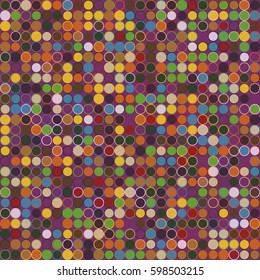 Geometric seamless pattern design