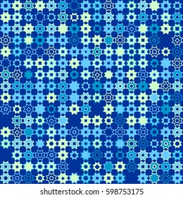 Geometric seamless pattern design