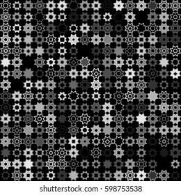 Geometric seamless pattern design