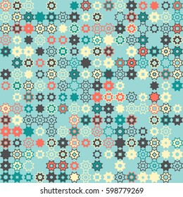 Geometric seamless pattern design