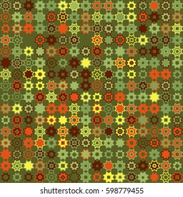 Geometric seamless pattern design