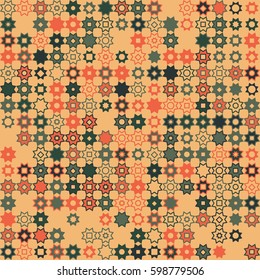 Geometric seamless pattern design