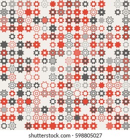 Geometric seamless pattern design 
