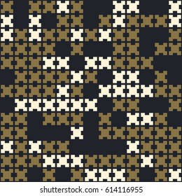 geometric seamless pattern design 