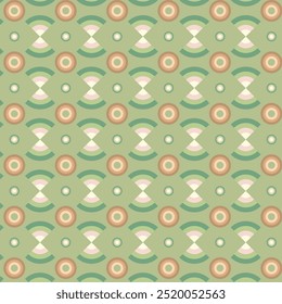 Geometric seamless pattern design. creative design