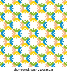 Geometric Seamless Pattern Design EPS 10