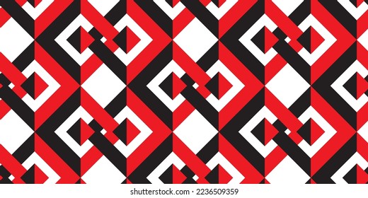 Geometric seamless pattern. Design for fabric, curtain, background, carpet, wallpaper, clothing, wrapping, batik, vector illustration. pattern style.