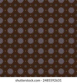 Geometric seamless pattern design. Floral pattern.