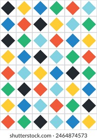 Geometric seamless pattern design. Tile template. Vector illustration.