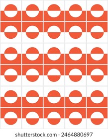 Geometric seamless pattern design. Tile template. Vector illustration.