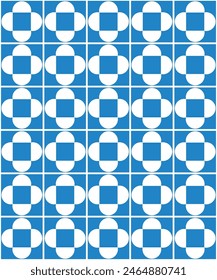 Geometric seamless pattern design. Tile template. Vector illustration.
