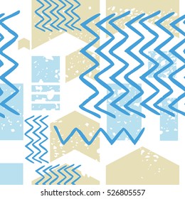 geometric seamless pattern design. Vector Illustration
