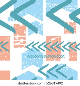 geometric seamless pattern design. Vector Illustration