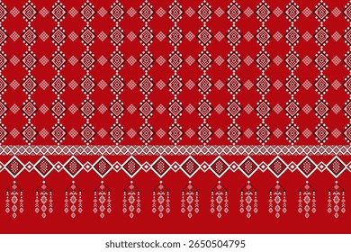 Geometric seamless pattern designed for textiles, fabric, clothing, printing, cover, backdrop, decoration, 