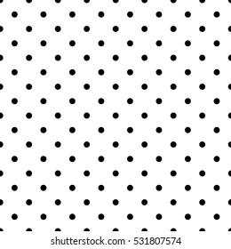 Geometric seamless pattern with dots for wallpaper, paper, fabric. Stock vector