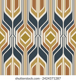 Geometric Seamless Pattern ethnic culture polygonal texture background