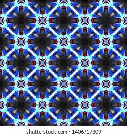 Geometric seamless pattern ethnic and tribal motifs. Vintage retro style ornament for wrapping paper, wallpaper, carpet, and textile.