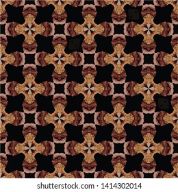Geometric seamless pattern ethnic and tribal motifs. Vintage retro style ornament for wrapping paper, wallpaper, carpet, and textile