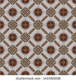 Geometric seamless pattern ethnic and tribal motifs. Vintage retro style ornament for wrapping paper, wallpaper, carpet, and textile