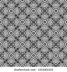 Geometric seamless pattern ethnic and tribal motifs. Vintage retro style ornament for wrapping paper, wallpaper, carpet, and textile