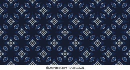 Geometric seamless pattern ethnic and tribal motifs. Vintage retro style ornament illustration