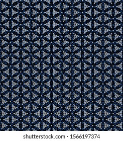 Geometric seamless pattern for fabric design, scrapbook and wrapping.
