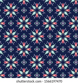 Geometric seamless pattern for fabric design, scrapbook and wrapping.