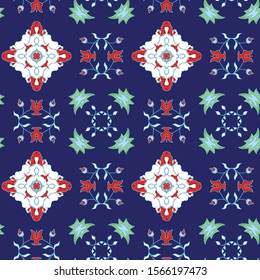 Geometric seamless pattern for fabric design, scrapbook and wrapping.