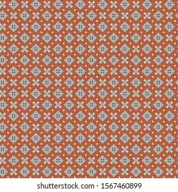 Geometric seamless pattern for fabric design, scrapbook and wrapping.