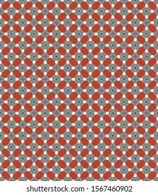 Geometric seamless pattern for fabric design, scrapbook and wrapping.