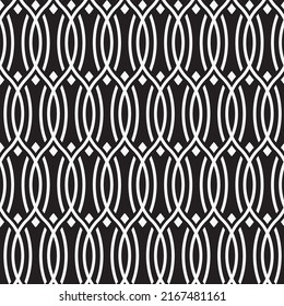 Geometric Seamless Pattern with few variation swatches 