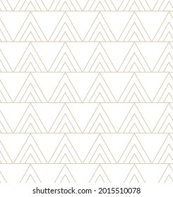 Geometric seamless pattern. Fish scales on a white background. Modern vector illustrations for wallpapers, flyers, covers, banners, minimalistic ornaments, backgrounds.
