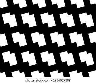 Patrón geométrico sin soldadura. Ornamento geométrico. Ilustración vectorial. Cortando el lápiz.