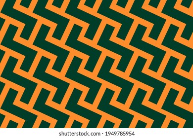 Geometric seamless pattern. Geometrical ornament. Vector illustration. Cutting stencil.