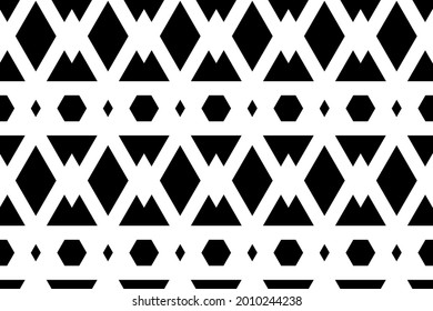 Geometric seamless pattern. Geometrical ornament. Vector illustration. Endless texture.