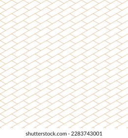 geometric seamless pattern in golden color