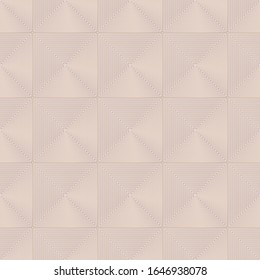Geometric seamless pattern golden on pink background. Art deco style. Vintage background.