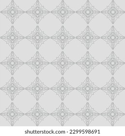 geometric seamless pattern in GRAY color