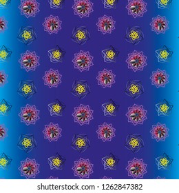 geometric seamless pattern for holiday backgrounds