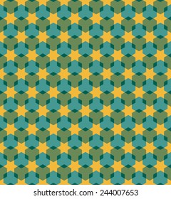 Geometric seamless pattern.  Islamic art. Muslim ornament. Vector illustration.