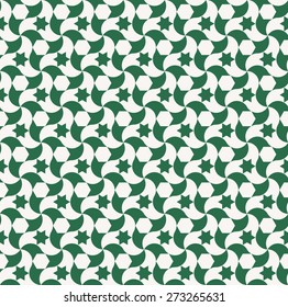 Geometric seamless pattern. Islamic art. Vector illustration.