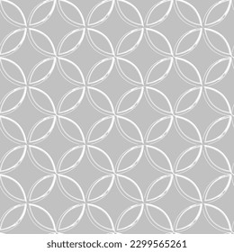 geometric  seamless pattern. Islamic mosaic motif. Colorful decorative border embellishment. Moroccan ornament. Vector Illustration