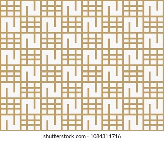 geometric seamless pattern with line, modern minimalist style pattern background