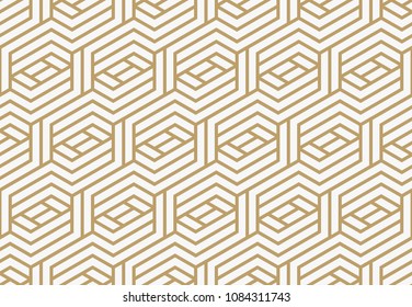 geometric seamless pattern with line, modern minimalist style pattern background